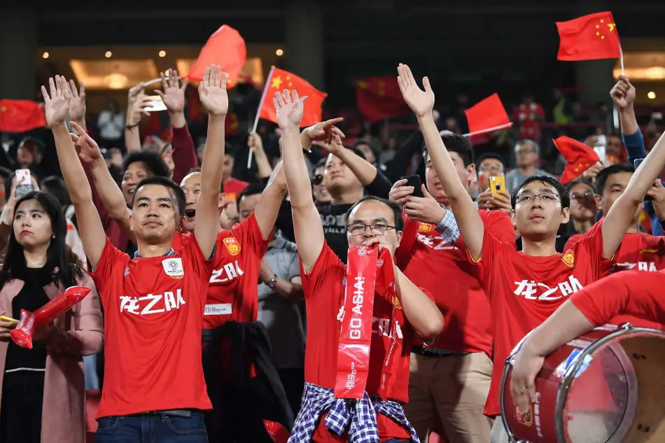 is soccer popular in china