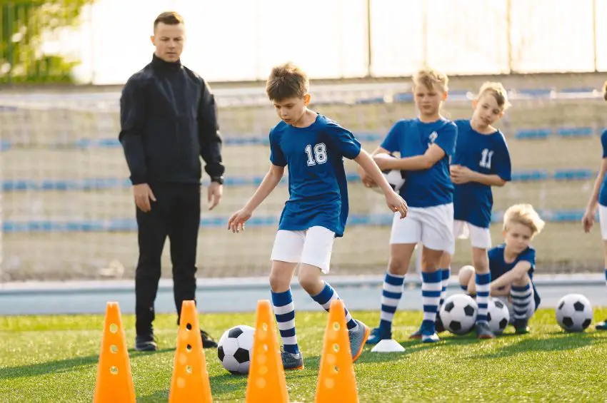 how to teach kids soccer